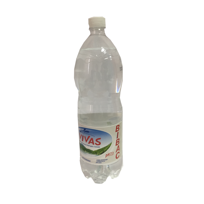 Вода мінеральна ВІВАС, негазована, 1,5л